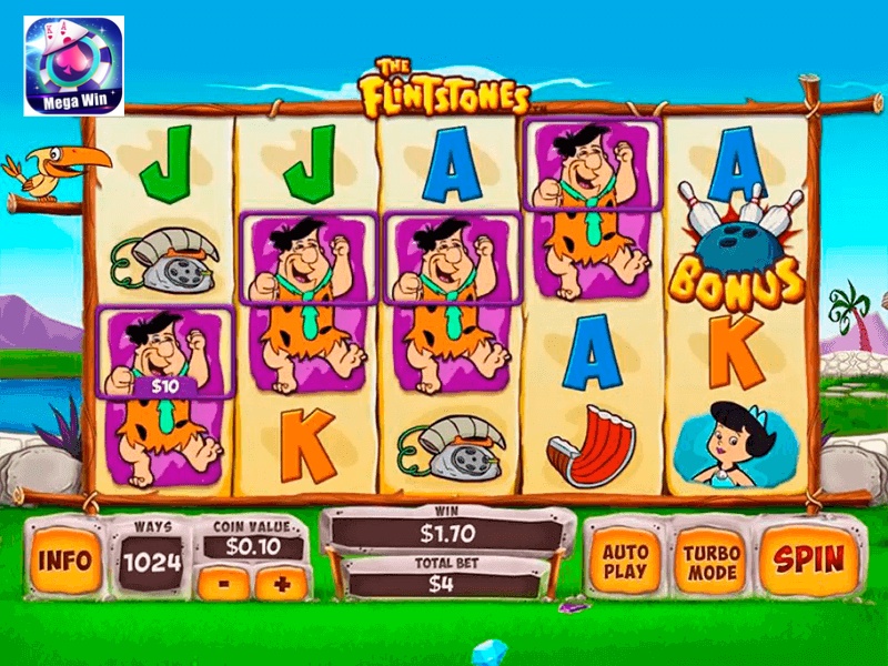 flintstones slot machine big win